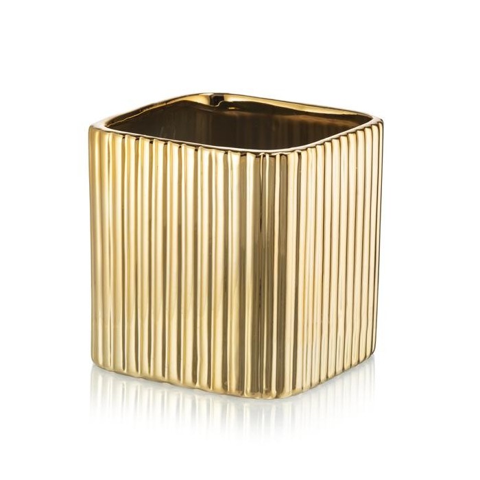 NAIROBI CUBE 13.5X13.5X13.5 GOLD ELECTROPAIN